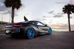 BMW i8 on HRE Wheels 2014 года